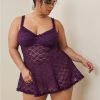 Null Simply Lace Babydoll With Ruffle Trim