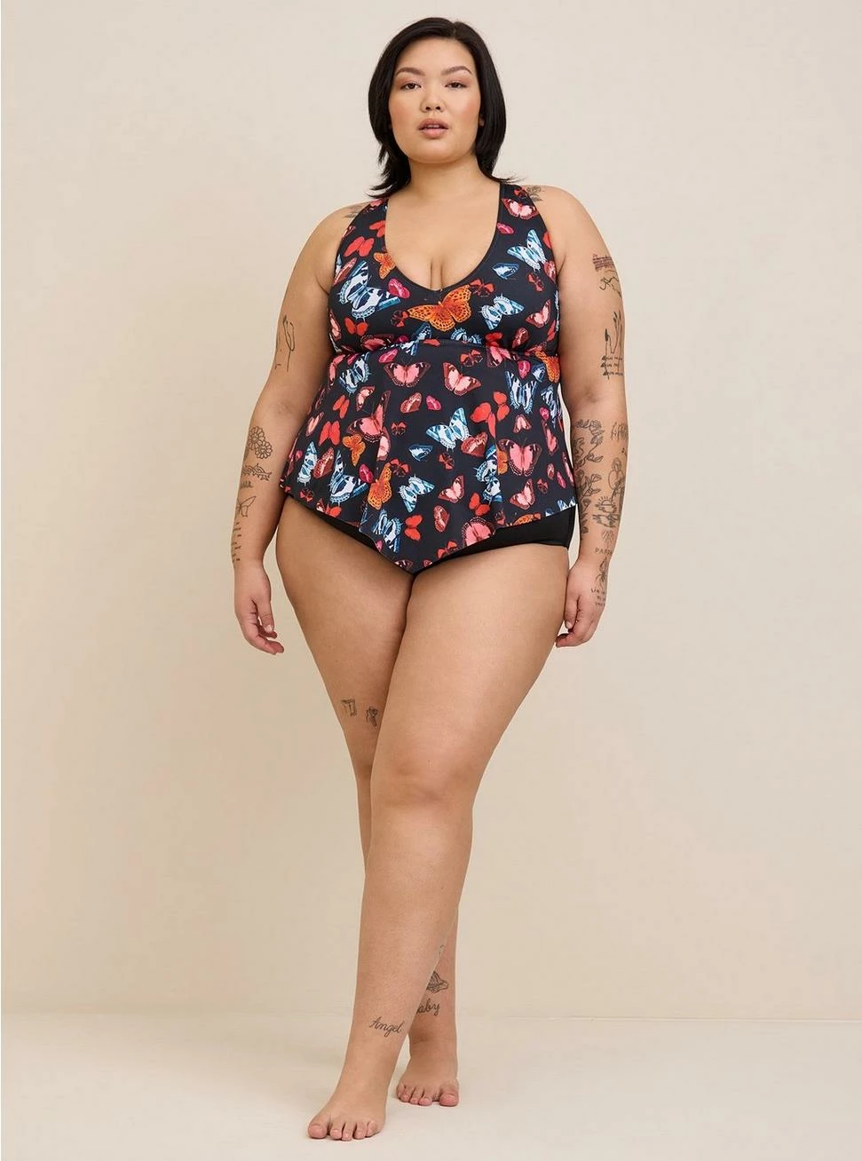 TORRID Wireless V-Neck Tankini - Image 2