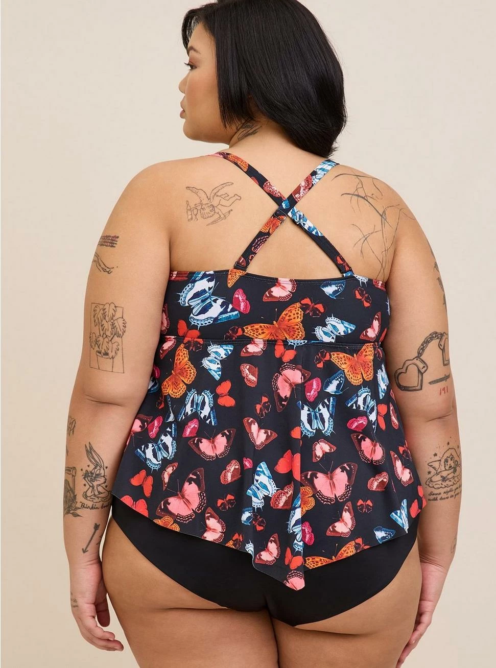 TORRID Wireless V-Neck Tankini - Image 3
