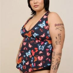 TORRID Wireless V-Neck Tankini