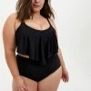 TORRID Wireless V Flounce Bikini Top