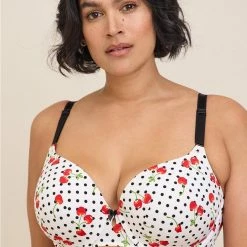 TORRID T-Shirt Lightly Lined Print 360° Back Smoothing™ Bra