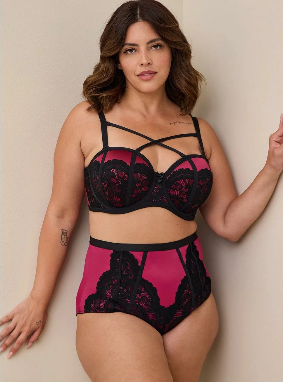 TORRID Strapless Push-Up Shine Strappy Straight Back Bra - Image 2