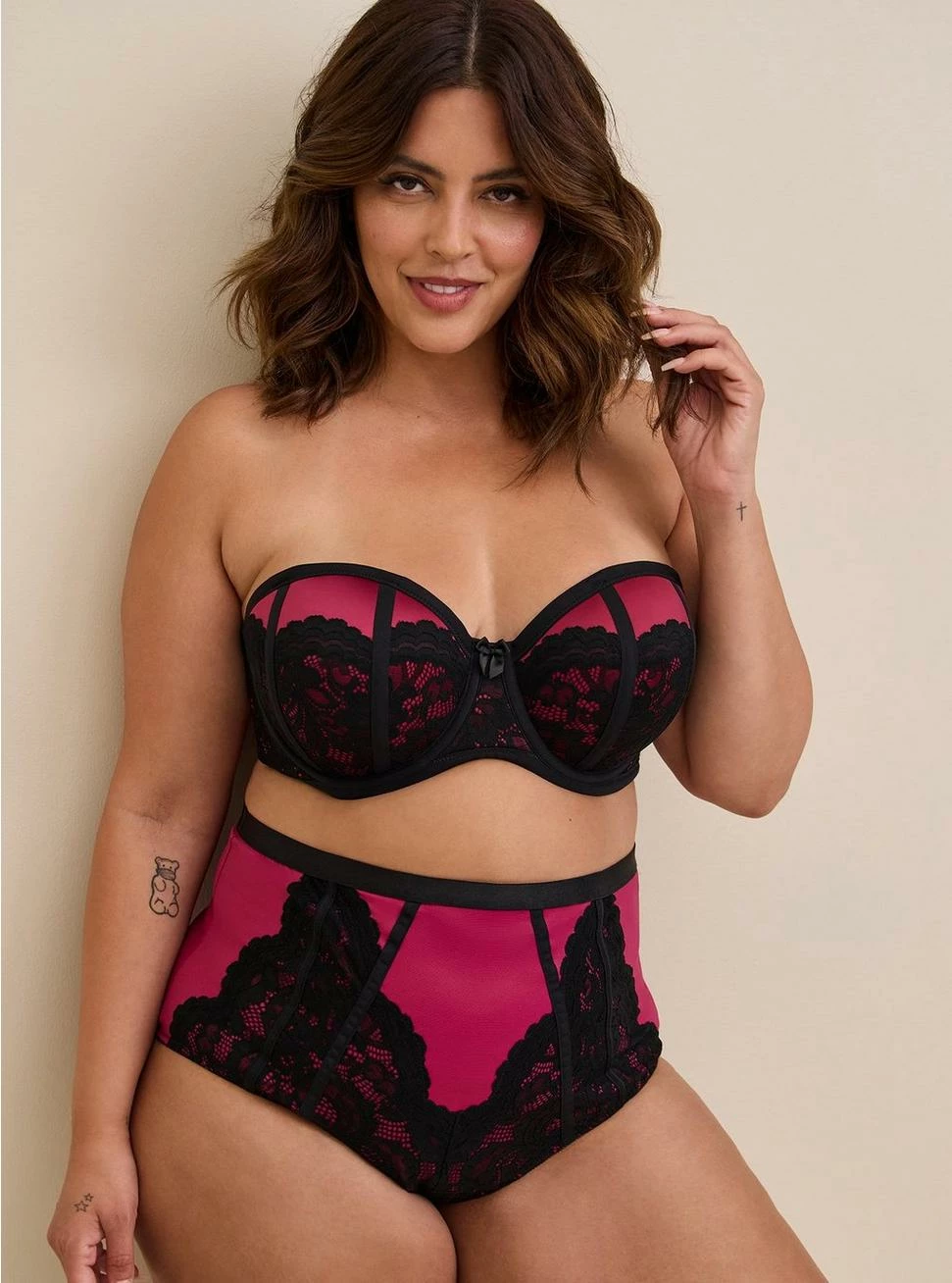 TORRID Strapless Push-Up Shine Strappy Straight Back Bra - Image 6