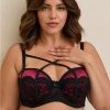TORRID Strapless Push-Up Shine Strappy Straight Back Bra