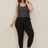 TORRID Super Soft Crop Lounge Jogger