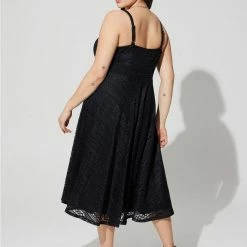 TORRID Midi Lace Skater Dress