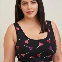 TORRID Unlined Cotton Scoop Bralette