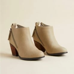 Null Side Zip Heel Bootie (WW)