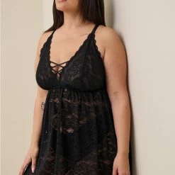 Null Simply Lace Xo Front Babydoll