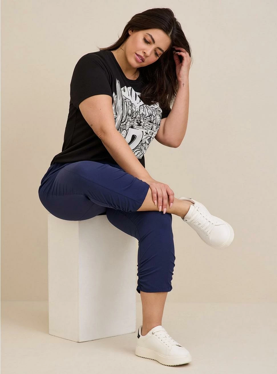 HAPPYCAMPER Happy Camper Performance Cotton Short Sleeve Active Tee - Image 3