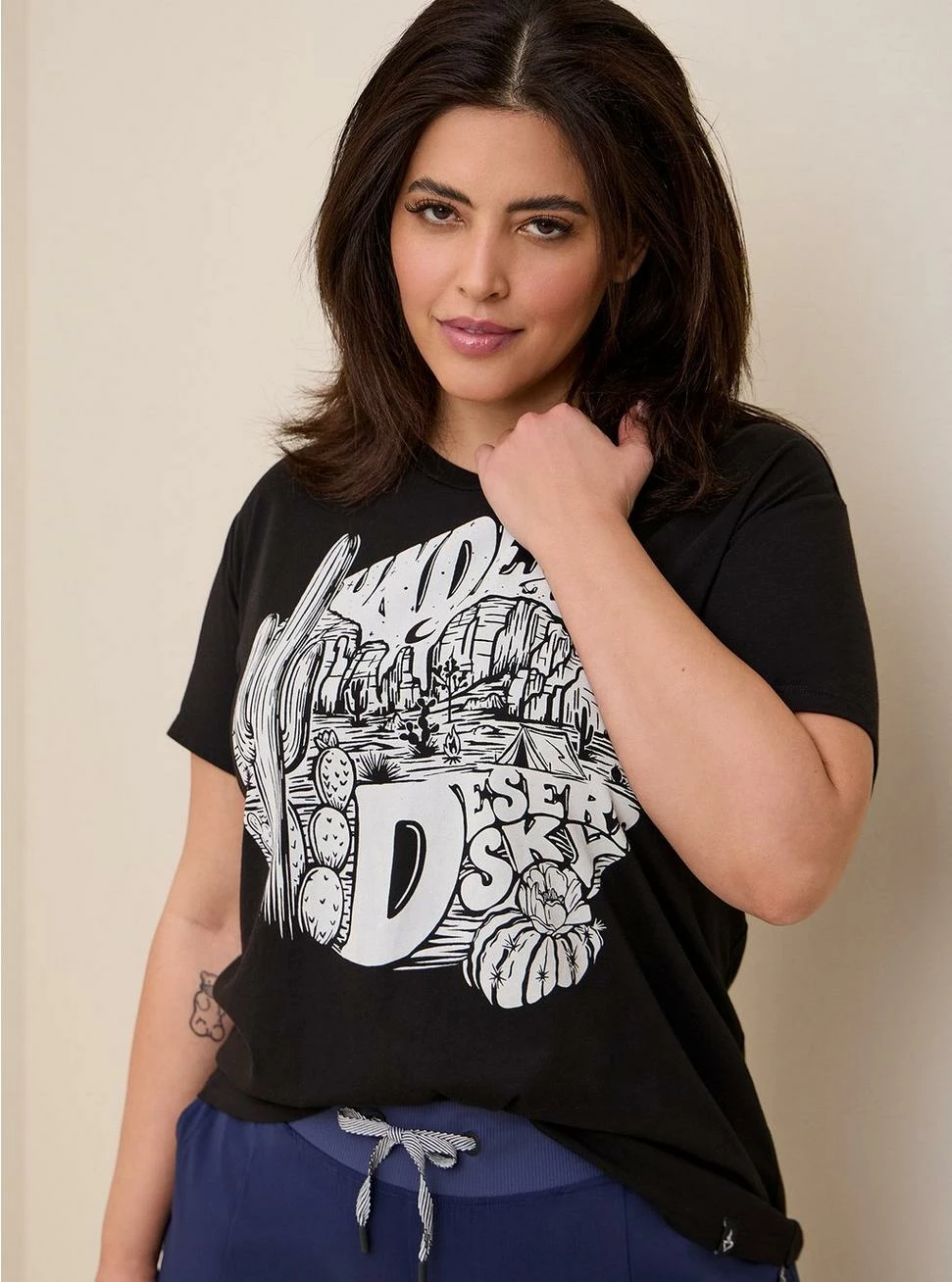 HAPPYCAMPER Happy Camper Performance Cotton Short Sleeve Active Tee