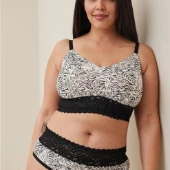 TORRID Cotton Mid-Rise Hipster Keyhole Panty