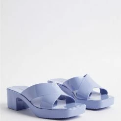 TORRID Jelly Criss Cross Heel Sandal (WW)