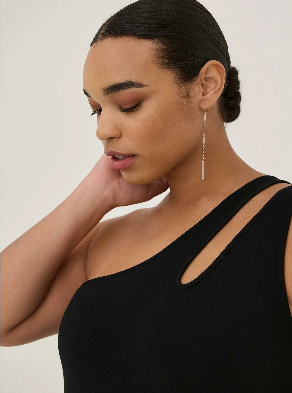 TORRID Foxy One Shoulder Cutout Top - Image 5