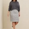 TORRID Midi Studio Double Knit Pencil Skirt