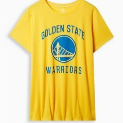 Null NBA Golden State Warriors Classic Fit Cotton Crew Neck Tee