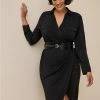 TORRID At The Knee Studio Knit Collared Dress