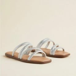 TORRID Embellished Square Toe Sandal (WW)
