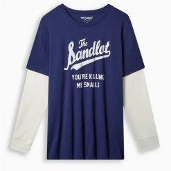 Null The Sandlot Classic Fit Cotton Waffle 2Fer Tee
