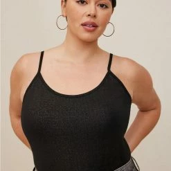 TORRID Foil Scoop Neck Cami