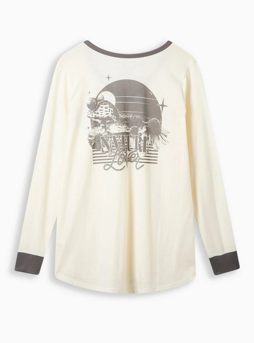 Null Nature Fit Classic Fit Signature Jersey V-Neck Long Sleeve Tee - Image 3