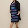 TORRID Midi Super Soft Slit Dress