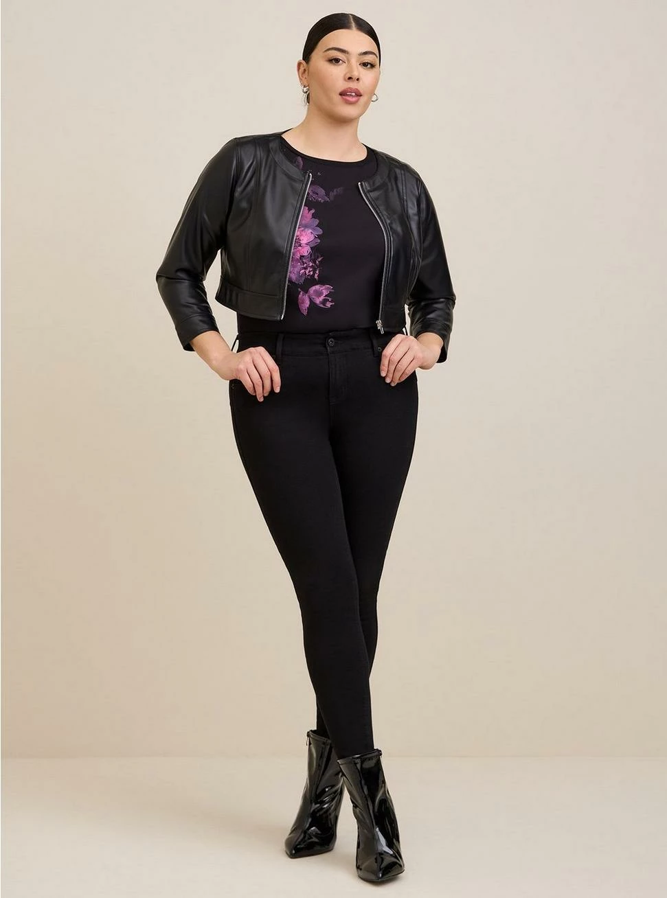 TORRID Abbey Soft Stretch Challis Top - Image 2