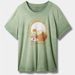 Null Happiness Relaxed Fit Signature Jersey Crew Neck Tee