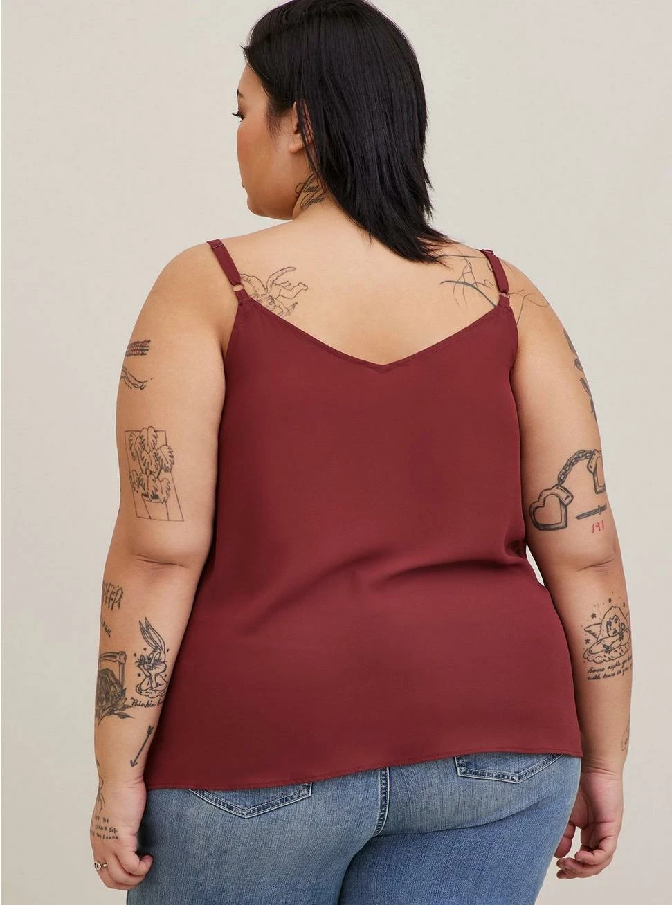 TORRID Georgette V-Neck Cami - Image 2