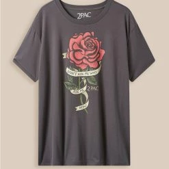 TORRID Tupac Relaxed Fit Cotton Crew Tee