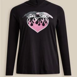 TORRID My Melody Kuromi Classic Fit Vintage Hoodie Tee