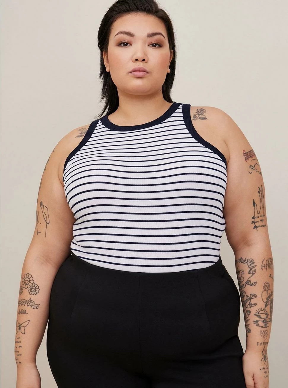 TORRID Super Soft Rib High Neck Tank Top - Image 2
