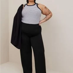 TORRID Super Soft Rib High Neck Tank Top