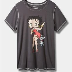 TORRID Betty Boop Classic Fit Cotton Crew Seam Tee