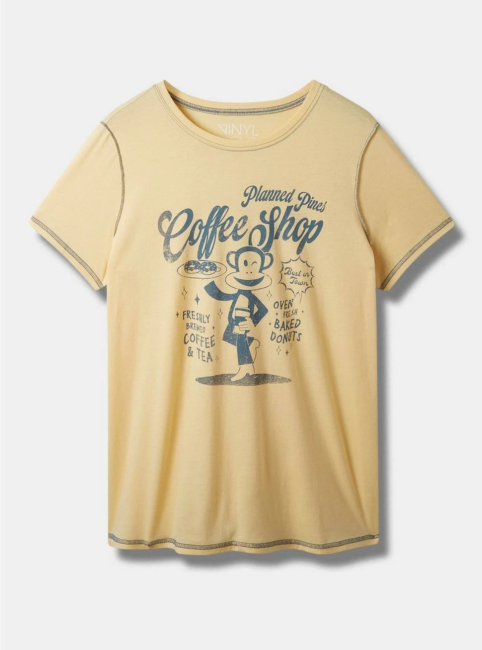 TORRID Paul Frank Classic Fit Cotton Crew Seam Tee