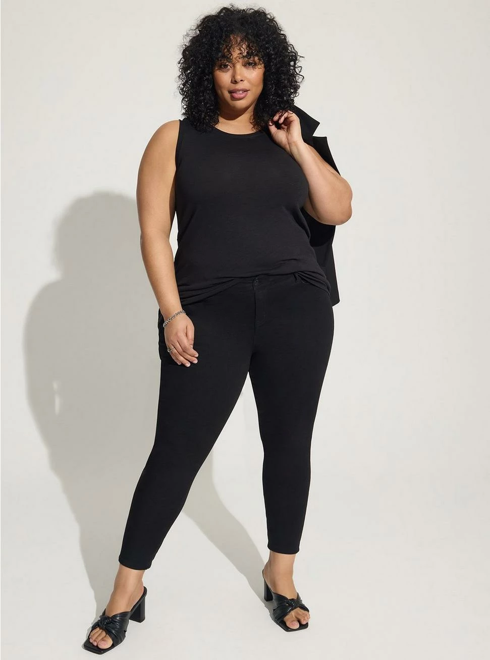 TORRID Vintage Super Soft Slub Crew Neck Tank - Image 2