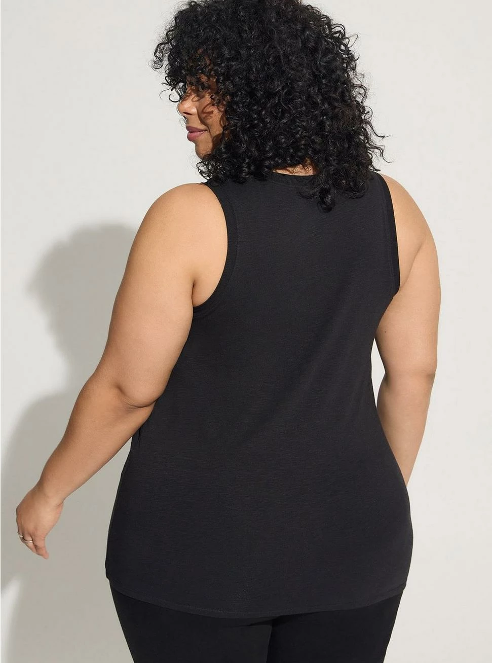TORRID Vintage Super Soft Slub Crew Neck Tank - Image 3
