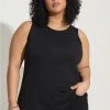 TORRID Vintage Super Soft Slub Crew Neck Tank