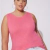 TORRID Vintage Super Soft Slub Crew Neck Tank