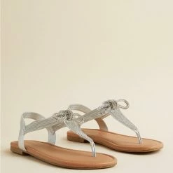 TORRID Elastic Band With Bow Detail Sandal (WW)