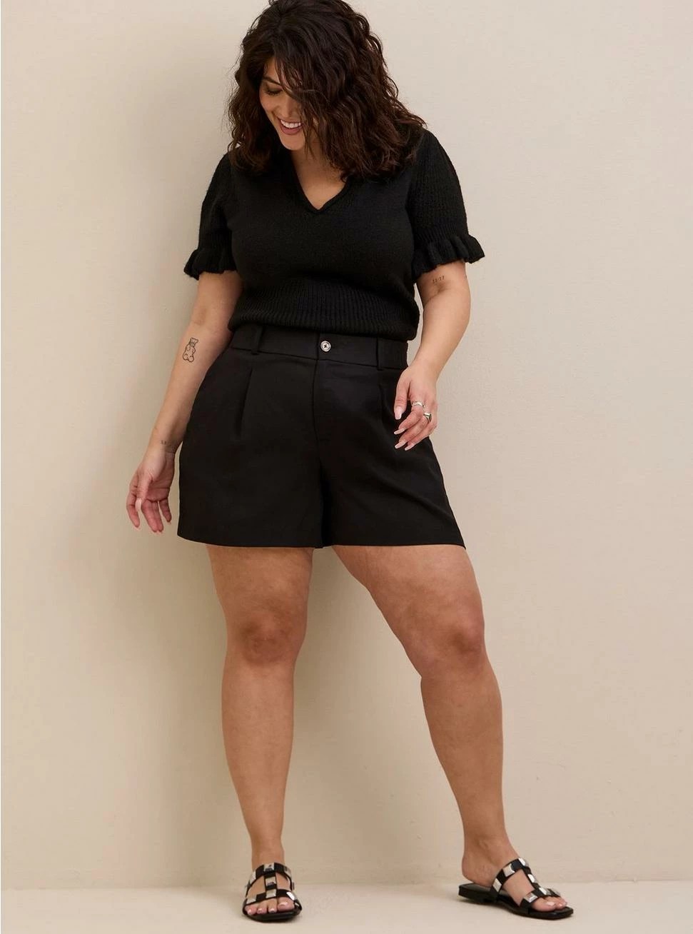 Null Studio Linen Short