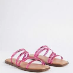 TORRID Jelly Detail Embellished Square Toe Sandal (WW)