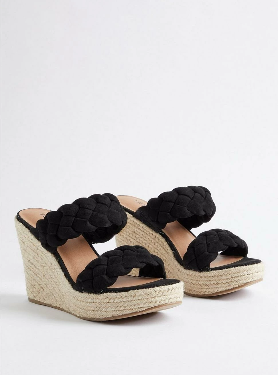 TORRID Braided Espadrille Platform Wedge (WW)