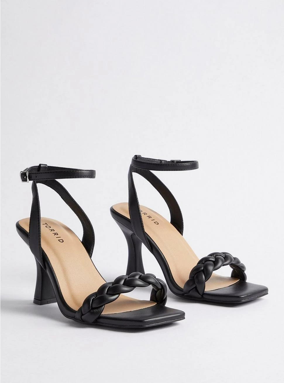 TORRID Braided Mid Heel Sandal (WW)