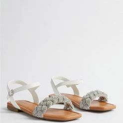 TORRID Embellished Braided Gladiator Sandal (WW)