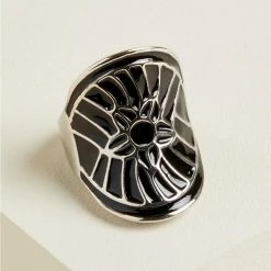 Null Enamel Statement Ring