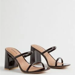 TORRID Double Band Flared Heel Mule (WW)