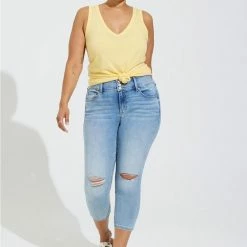 TORRID Girlfriend Signature Jersey V-Neck Tank