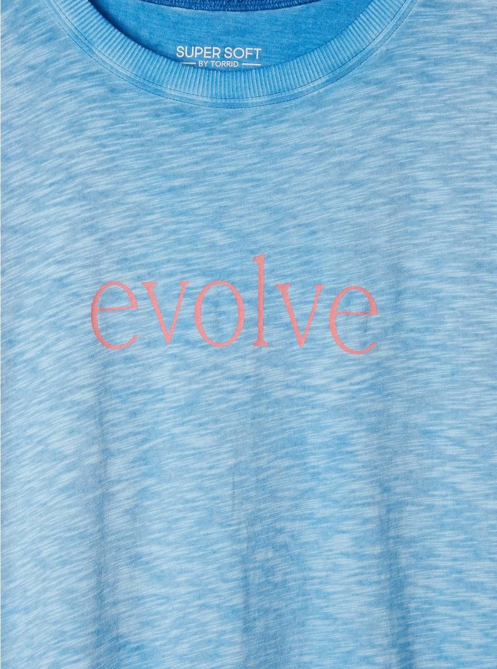 TORRID Evolve Change Vintage Super Soft Slub Crew Neck Tee - Image 4